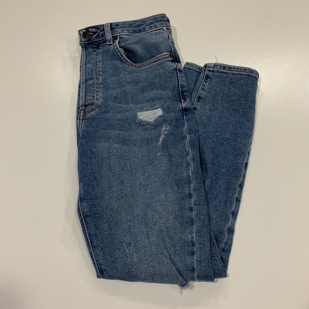 Forever 21 Distressed Skinny Jeans